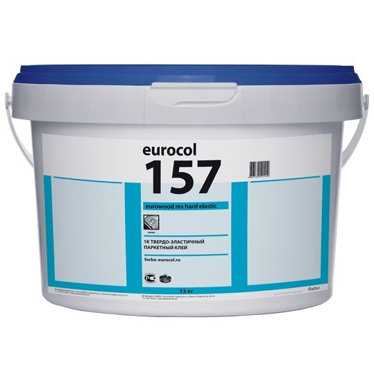 

Клей Forbo Eurocol 157 EuroWood MS Hard Elastic ПУ для паркета 16 кг, Бежевый