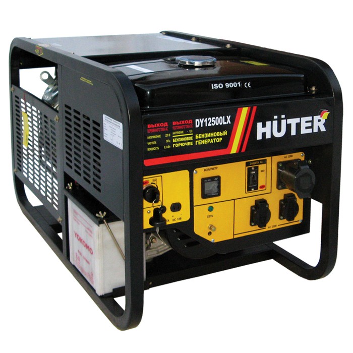 

Электрогенератор бензиновый Huter DY12500LX 64/1/26