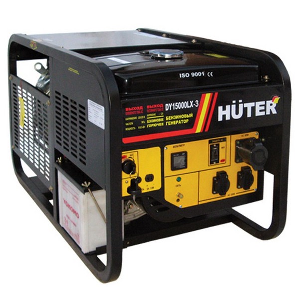 

Электрогенератор бензиновый Huter DY15000LX-3 64/1/29