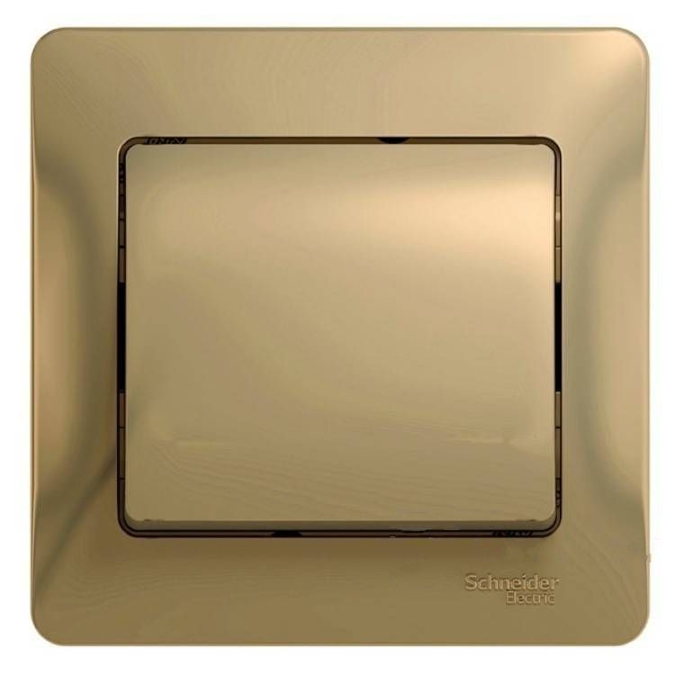 

Выключатель накладной Schneider Electric Glossa GSL000412 одноклавишный титан