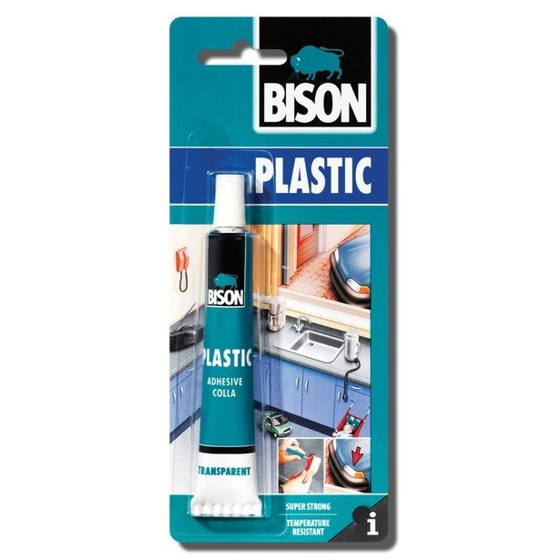 

Клей для пластика Bison Plastic 6307217 25 мл, Бесцветный