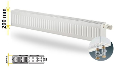 

Kermi FTV 22, 200х600 мм, Радиатор стальной панельный, Белый