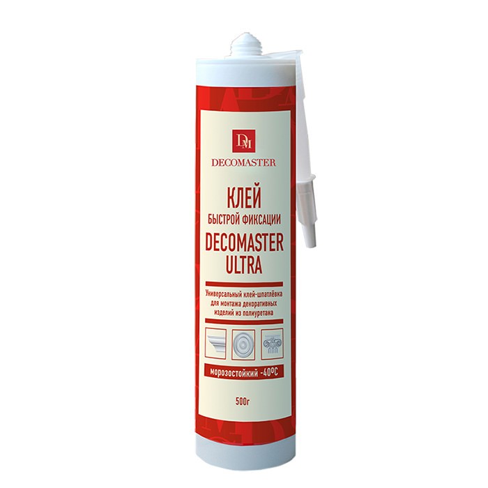 

Клей-шпатлевка Decomaster Ultra 500 г, Белый