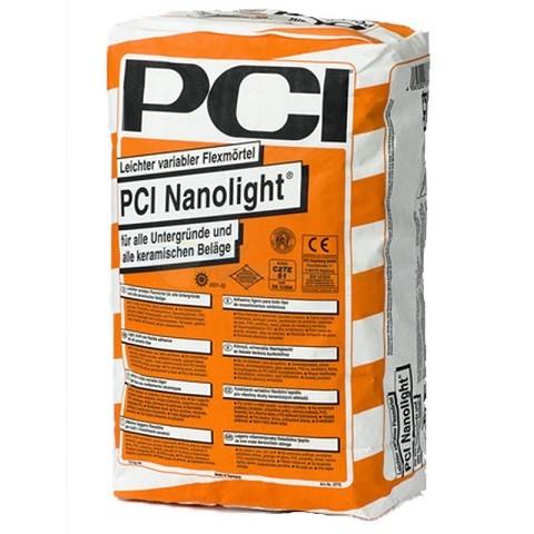 

Клей для плитки BASF PCI Nanoligh серый 15 кг
