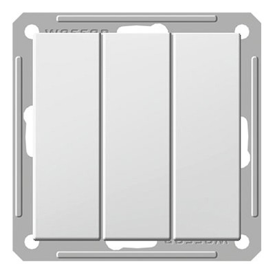 

Выключатель встраиваемый Schneider Electric W59 VS0516-351-1-86 трехклавишный белый