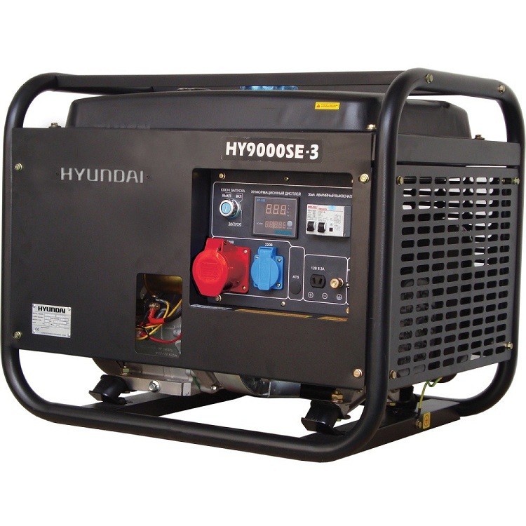 

Бензиновый генератор Hyundai HY 9000SE-3