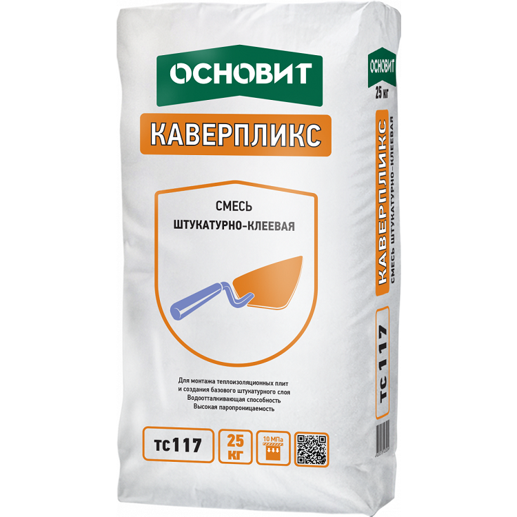 

Смесь штукатурно-клеевая Основит Каверпликс TC117 25 кг, Красный