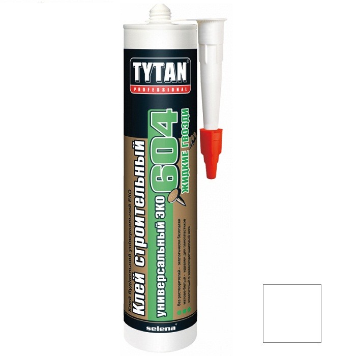 Купить Клей строительный Tytan Professional №604 ЭКО супер-белый 440 г