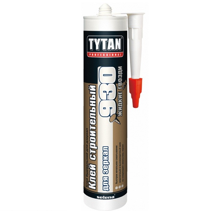Купить Клей строительный Tytan Professional №930 для зеркал бежевый 380 г