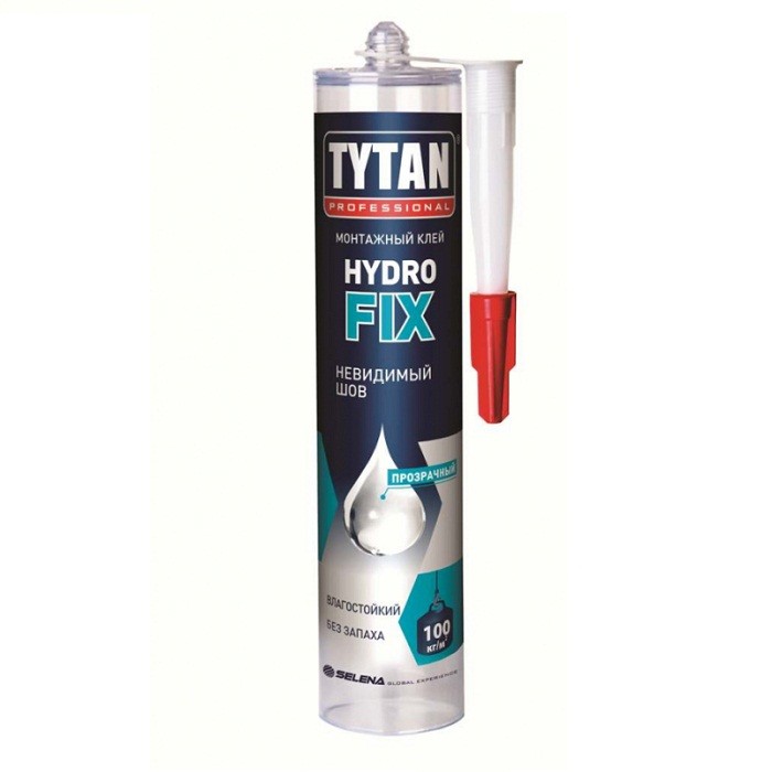Купить Клей монтажный Tytan Professional Hydrofix общестроительный бесцветный 310 мл