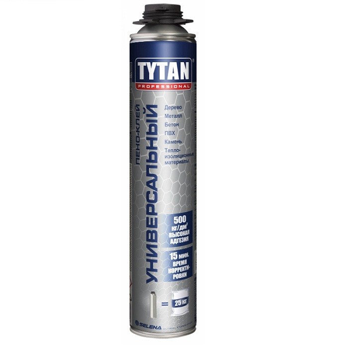 Купить Пено-клей универсальный Tytan Professional под пистолет 750 мл