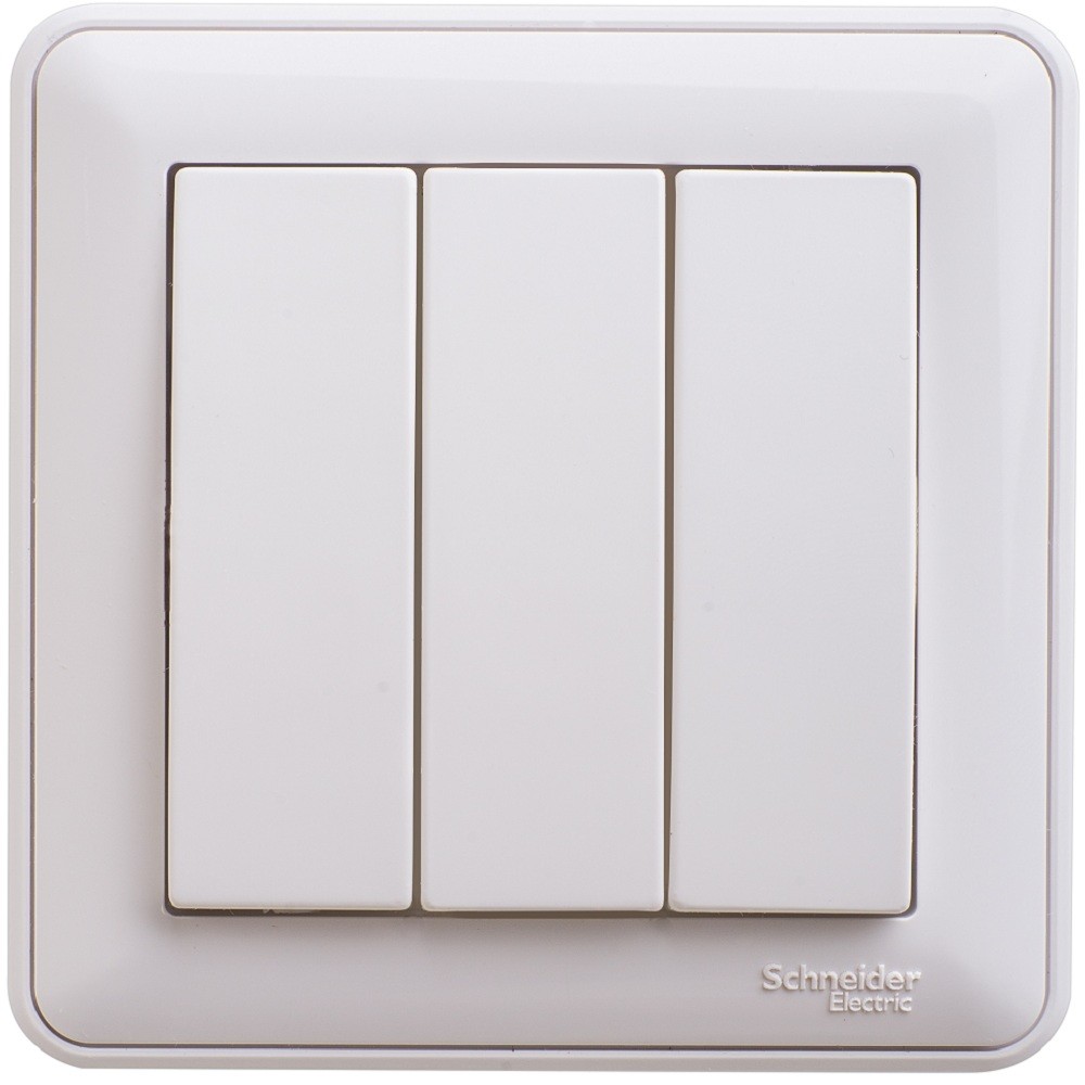 

Выключатель накладной Schneider Electric W59 VS0510-351-18 трехклавишный белый
