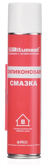 

Смазка техническая силиконовая Bitumast 400 мл