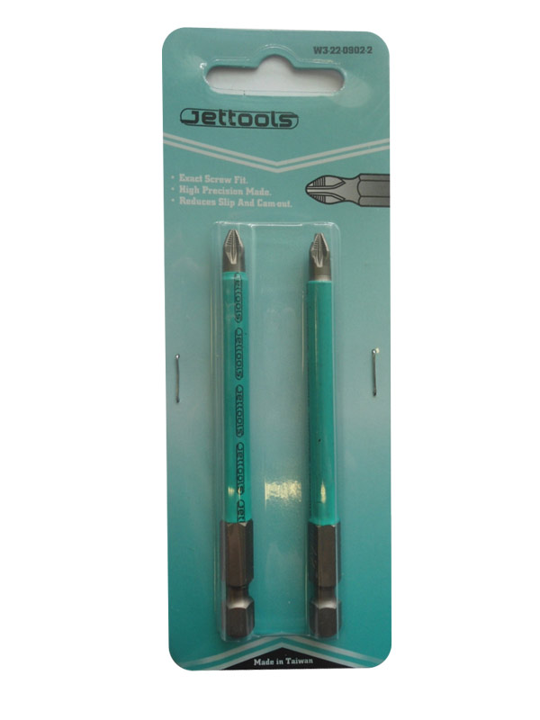 

Бита для шуруповерта магнитная Jettools PZ2, длина 90 мм (2 шт)