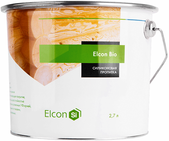 

Elcon Bio, 2.7 л, Пропитка деревозащитная силиконовая, Бесцветный