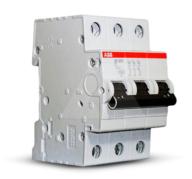 

3P ABB S203, 10А, C, Выключатель автоматический