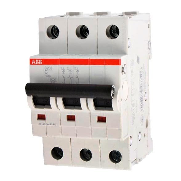 

3P ABB S203, 32А, C, Выключатель автоматический