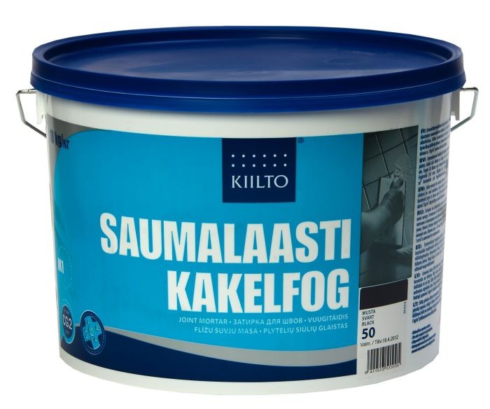 

Kiilto Saumalaasti 10, 10 кг, Затирка для узких швов, Белый
