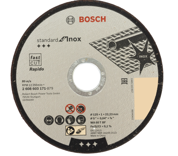 Купить Bosch 125х1х22.23 мм
