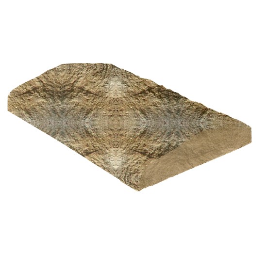 

Плита накрывочная из искусственного камня White Hills 750-80 двухскатная серо-желтая, Серый