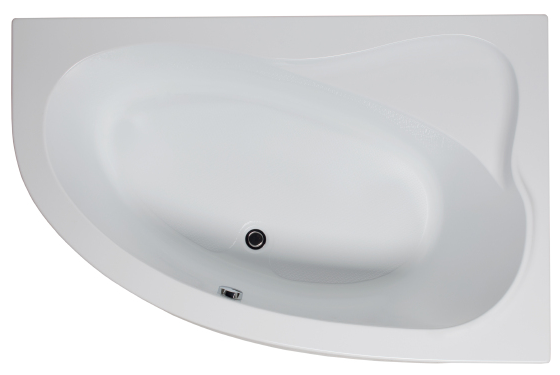 

Ванна угловая акриловая Aquanet Luna R белая 155х100 см, Белый