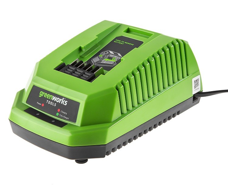 

Зарядное устройство для аккумуляторов Greenworks 40V G40C