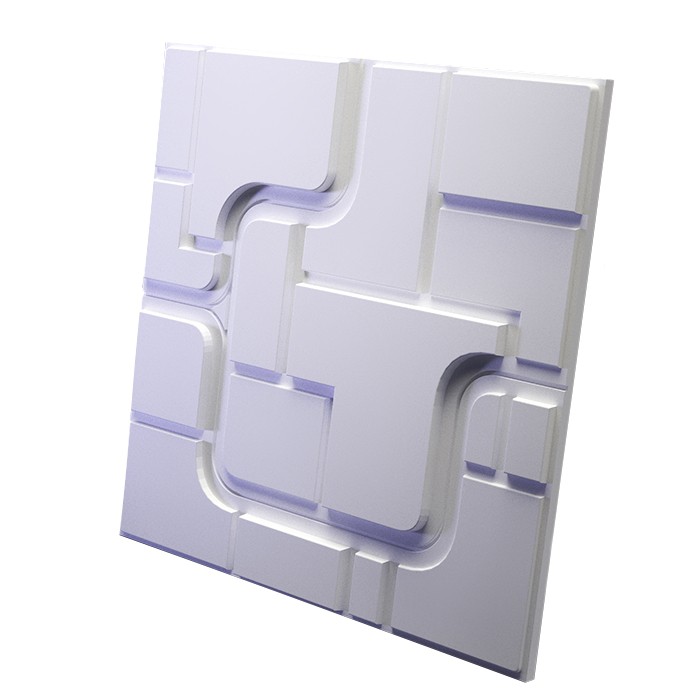 Дизайнерская 3D панель из гипса Artpole Space 1 600х600 мм