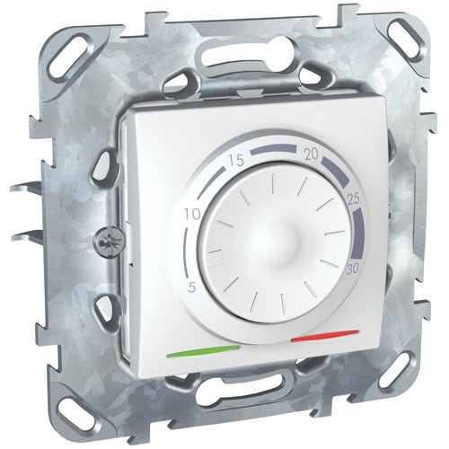 Термостат теплого пола Schneider Electric Unica MGU5.503.18ZD программируемый белый