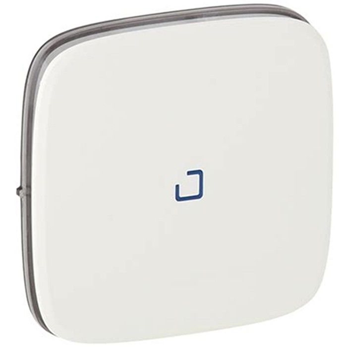 

Лицевая панель Legrand Valena Allure 755085 одноклавишная с индикатором белая