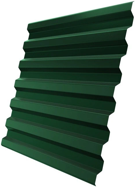 

С21 1000х2000 мм RAL 6005 0.45 мм, Профнастил (зеленый мох)