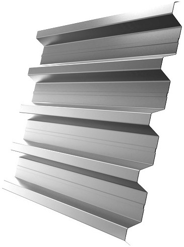 

Н60 845х6000 мм, 0.7 мм, Профнастил оцинкованный, Неокрашенный