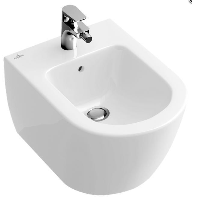 

Биде подвесное Villeroy & Boch Subway 2.0 54000001, Белый