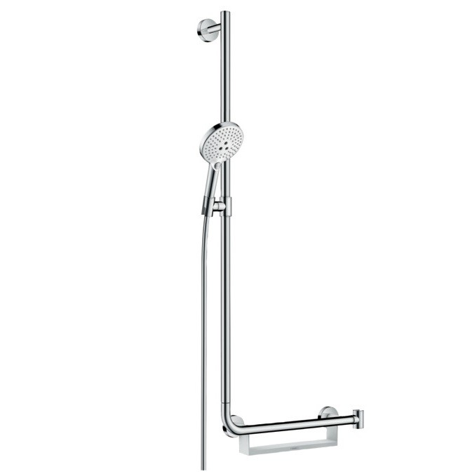 

Душевой гарнитур Hansgrohe Raindance Select S 120 EcoSmart 26325400, Хром