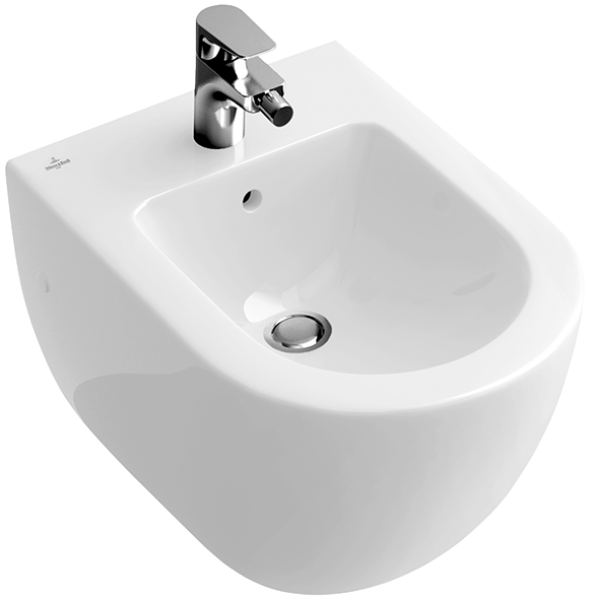 

Биде подвесное Villeroy & Boch Subway 740000R1, Белый