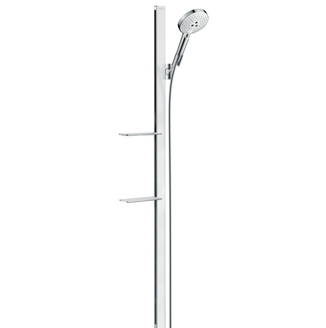 

Душевой гарнитур Hansgrohe Raindance Select S 120 27646400, Белый;хром