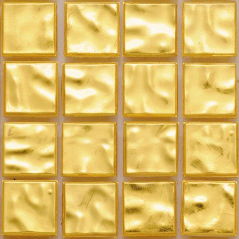 

Мозаика из стекла для бассейна Alma Golden Mean GM02-10, Золотой