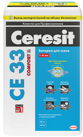 Купить Ceresit СЕ 33 Comfort 01, 25 кг