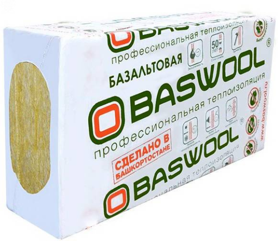 

Baswool Руф В 190  40 мм, Минеральная вата