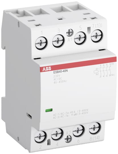 Контактор модульный ABB ESB40-40N-06 220В 40А