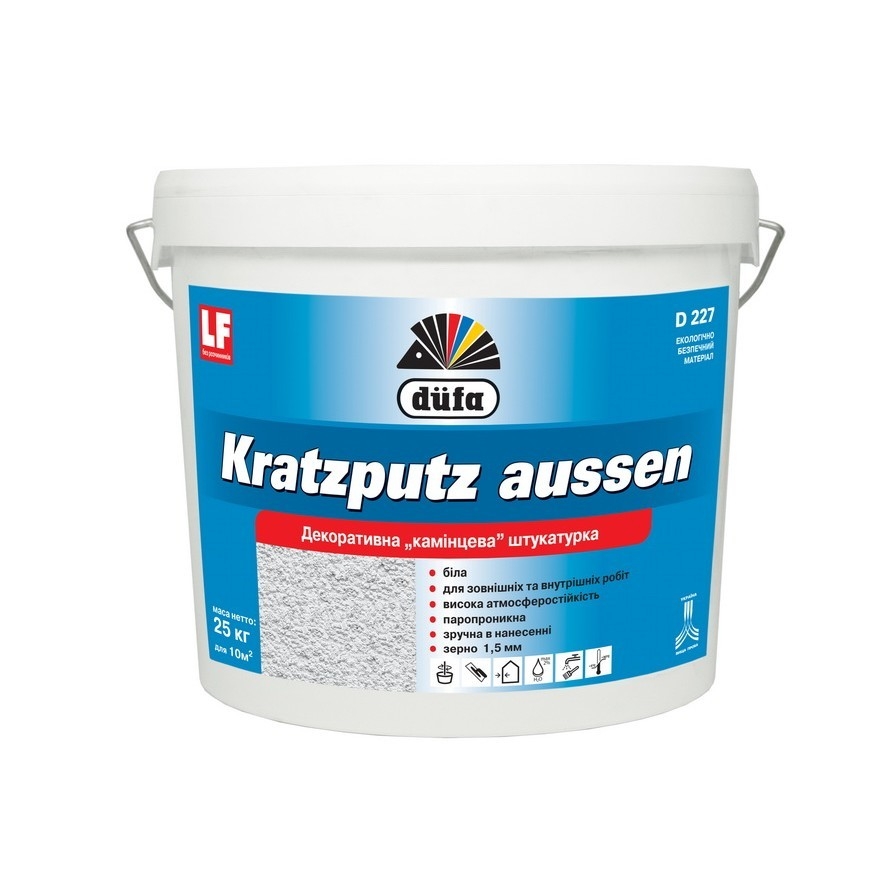 Купить Dufa Kratzputz Aussen D227, 20 кг