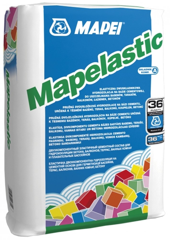 Mapei Mapelastic, 24 кг, Гидроизоляционный состав