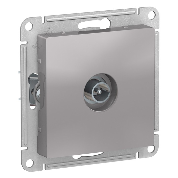 

Розетка TV звезда Schneider Electric AtlasDesign ATN000393 алюминий