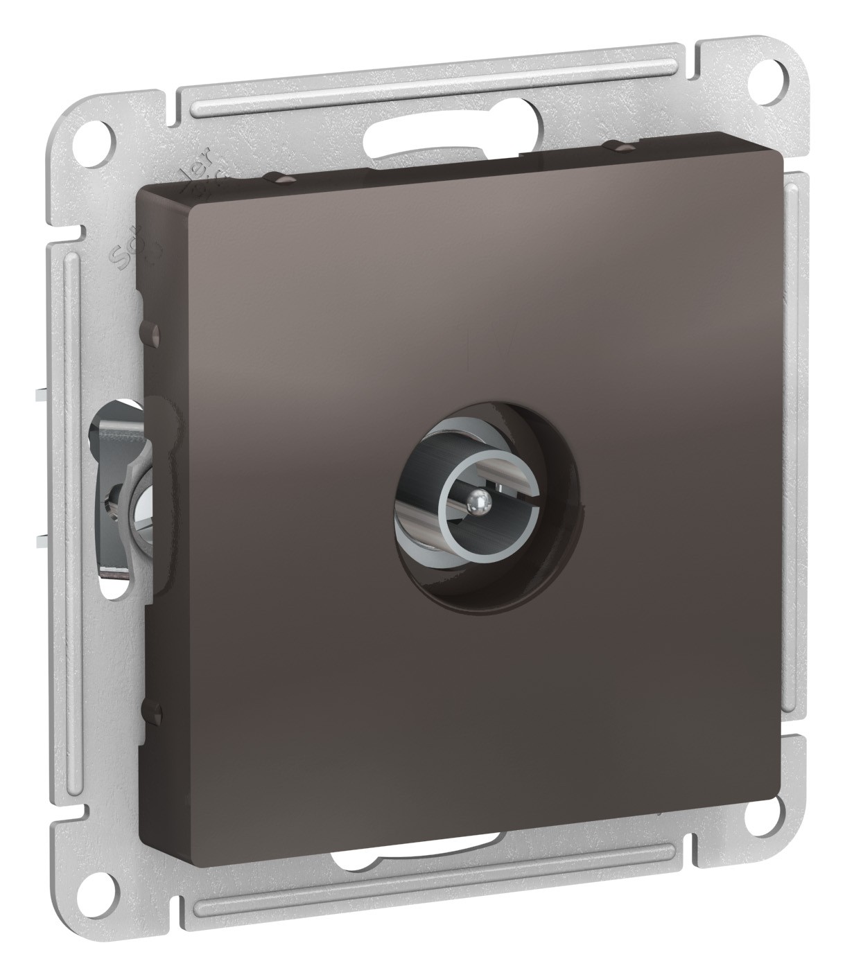 

Розетка TV звезда Schneider Electric AtlasDesign ATN000693 мокко
