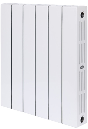 

Rifar Supremo 500, 3/4", Радиатор биметаллический, 6 секций, Белый