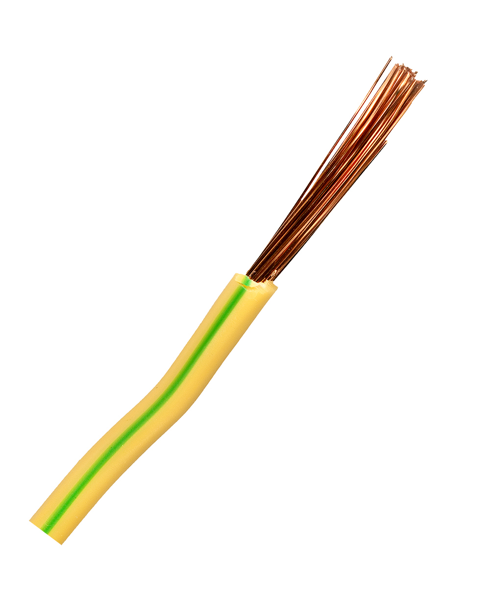 

ПВ-3 Провод установочный (желто-зеленый), 1х4 мм2