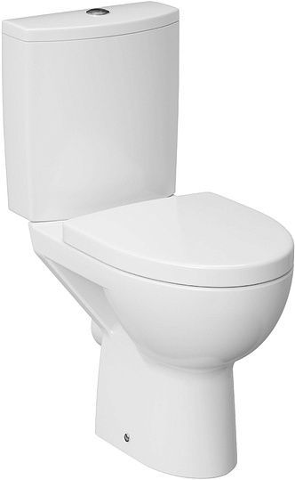 

Унитаз-компакт Cersanit Parva Clean, Белый;хром