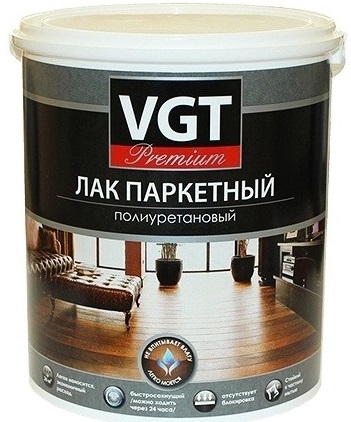 

VGT Premium, 0.9 кг, Лак паркетный, Бесцветный