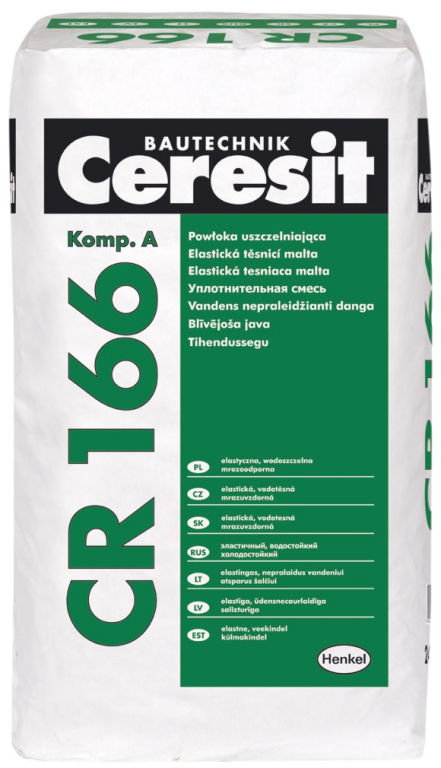Ceresit CR 166, 24 кг, Гидроизоляционный состав двухкомпонентный