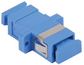 Купить Адаптер проходной SC-SC ITK для одномодового и многомодового кабеля SM/MM с полировкой UPC одинарного исполнения Simplex