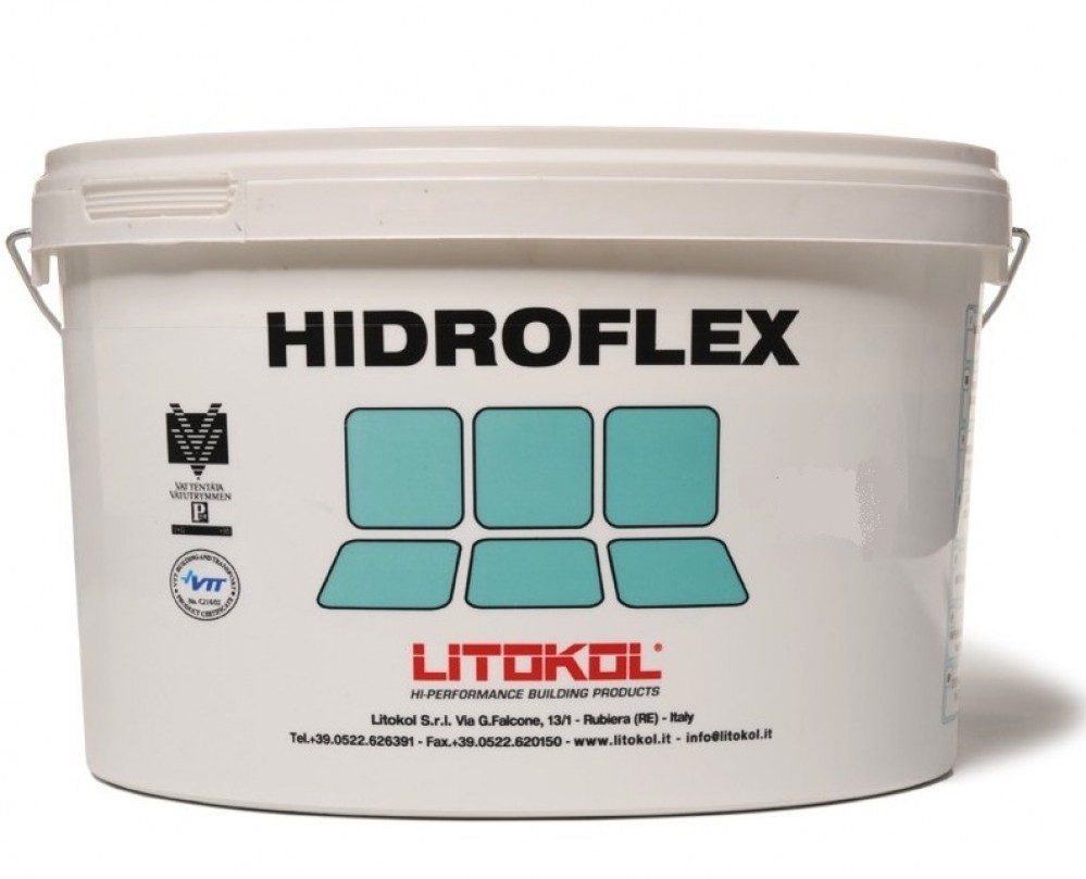 Купить Гидроизоляционный состав Litokol Hidroflex, 10 кг